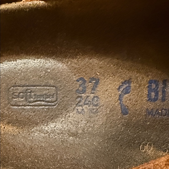 Birkenstock Boston Suede Clogs • Taupe Brown • Size 37 (6–6.5) - Picture 6 of 10